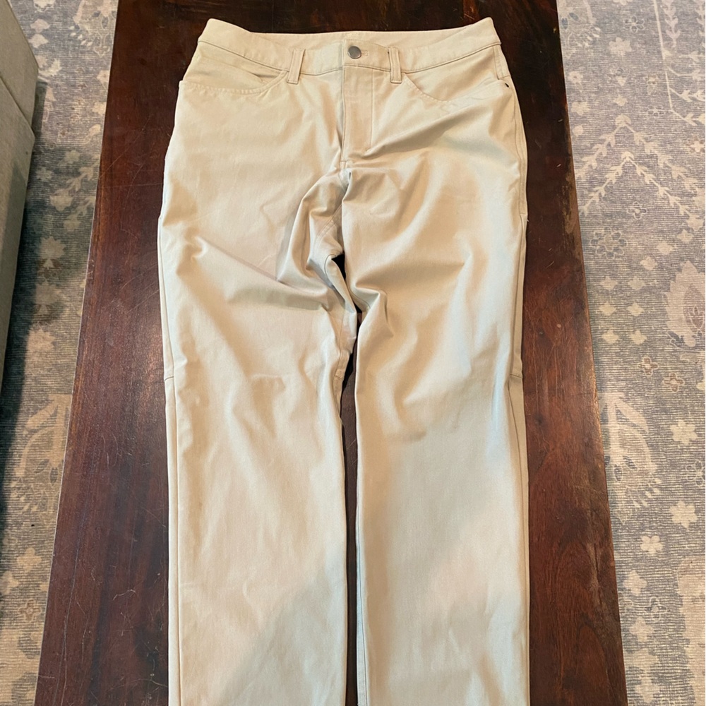 lululemon athletica Men's Cream ABC Pant